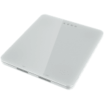 AENO Kitchen Scale KS1S Smart, Max load - 8 kg, Bluetooth, 10,000+ products & meals, 25 indicators analysis, Coffee mode, 6 unit conversion: kg, g, lb, fl, oz, ml, Material - glass