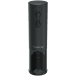 Bolsena, Electric wine opener with Prestigio Logo, aerator , vacuum preserver, Black color
