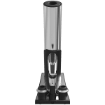 Prestigio Garda, smart wine opener, simple operation with 2 buttons, aerator, vacuum stopper preserver, foil cutter, opens up to 50 bottles wihout recharging, premium design, 500mAh battery, Dimensions D 17mm* H 290mm* W100 mm, silver color.