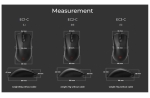 Мишка BenQ ZOWIE EC3-CW Wireless Mouse For Esports, Size S, 79g, up to 1000 Hz, up to 3200 DPI, 3370 sensor, Asymmetrical ergonomic design w/shorter overall length, Reduced weight, 24-step scroll wheel, Driverless, plug and play, inspired by Emil 'HeatoN'
