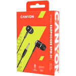 CANYON headphones EPM-01 Mic 1.2m Black