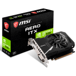 MSI Video Card NVidia GT 1030 AERO ITX 2GD4 OC (2G GDDR4 ,HDMI,  DVI) retail