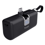 Външна батерия TRUST Pacto 5000 mAh Pocket Powerbank Black