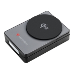 Външна батерия Verbatim Foldable 3-in-1 Qi2 Magnetic Wireless Power Bank 5000 mAh Grey
