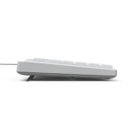 HAMA Жична клавиатура "CK-200", USB-A,USB-C, 8 мултимедийни клавиша, кирилизирана, бяла