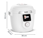 Мултикукър Tefal CY9621F2 Epc Cook4Me 10In1 W/O Grid Wht