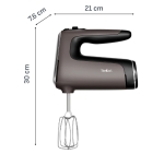 Миксер Tefal HT660EE0 Hmx Powermix Silence Grey Eu