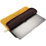 TUCANO VELLUTO2 14'' SLEEVES FOR MacBook Pro 14/ Laptop 13, Yellow