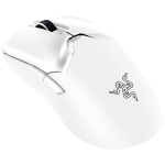 Razer DeathAdder V3 Pro - White Edition, Ergonomic Wireless Gaming Mouse, Speedflex Charging Cable USB Type C, 30000DPI, Optical Mouse Switches Gen-3, 63 g, Focus Pro 30K Optical Sensor