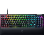 Razer BlackWidow V4 Mechanical Gaming Keyboard, US Layout, Green Switch, Razer Chroma™ RGB, 6 Macro Keys, Lubricated Stabilizers, Media Keys, Magnetic Wrist Rest, Up to 8000 Hz Polling Rate, Detachable Type C Cable