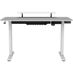 COUGAR E-STAR 120 Electrical Gaming Desk, White