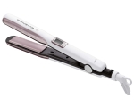 Преса Rowenta SF7660F0 Liss & Curls Premium Care, cashemere keratin coating, ionic function, liss optimizer (silicon strip), LCD screen, 2 settings (130-200C), fast heat up (30'), auto-off (60"), lock system, floating plates