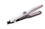 Преса Rowenta SF7660F0 Liss & Curls Premium Care, cashemere keratin coating, ionic function, liss optimizer (silicon strip), LCD screen, 2 settings (130-200C), fast heat up (30'), auto-off (60"), lock system, floating plates