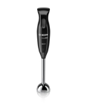 Пасатор Bosch MSM2650B, Blender, CleverMixx, 600 W, QuattroBlade, Chopper and blender included, Stainless steel whisk, mixing/measuring cup with lid, Black, anthracite