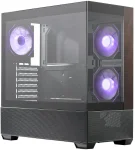 Кутия CoolerMaster Elite 690 Wood - Черна