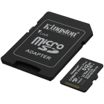Kingston 512GB microSDXC Canvas Select Plus Gen3 150MB/s A1 Card + Adapter