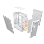 Кутия Corsair 3200D RS ARGB Mid-Tower Performance Case - White