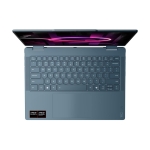 Лаптоп Lenovo Yoga 7 2-in-1, 14.0", AMD Ryzen AI 7 445, 24GB DDR5 RAM, 1TB SSD, AMD Radeon 840M, Windows 11 Home, Син - 83TD001NBM