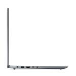 Лаптоп Lenovo IdeaPad Slim 3, 15.6", AMD Ryzen 5 40, 16GB RAM, 512GB SSD, AMD Radeon 610M, Без ОС, Сив - 82XQ01N1BM
