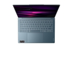 Лаптоп Lenovo Yoga Slim 7, 14.0", AMD Ryzen AI 7 445, 32GB RAM, 1TB SSD, AMD Radeon 840M, Windows 11 Home, Син - 83QS001BBM