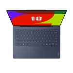 Лаптоп Lenovo Yoga Slim 7, 14.0", Intel Core Ultra 7 355, 32GB RAM, 1TB SSD, Intel Graphics, Windows 11 Home, Син - 83QK002QBM