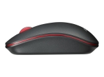 Безжична мишка ASUS WT300, Черна/Червена - 90XB0450-BMU000