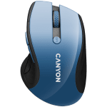 CANYON mouse MW-01 BlueLED Wireless Blue Grey