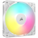 CORSAIR RS120 ARGB White, 120mm ARGB Fan, Single Pack
