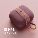 Тонколони HiFuture LINO S Purple, Bluetooth 5.4, IPX7 Waterproof, 12W Output, Pair to Play (TWS Mode), Up to 10 Hours Playtime, Support Auracast (Up to 100 units pair), Built-in Powerful DSP with DynaBoost Technology