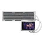 Охладител за процесор ASUS ROG Ryuo IV 360 ARGB White Edition 6.67" Curved AMOLED Display
