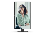 Монитор AOC Q27P3CV, 27" IPS WLED, 2560x1440@100Hz, 4ms GtG, 350cd m/2, 1000:1, DCR 50M:1, Adaptive Sync, FlickerFree,Low Blue Light, 2Wx2, Tilt, Height Adjust, Pivot, Swivel, 2xHDMI, DP, USB hub, RJ45