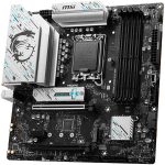 MSI Main Board Desktop B760M GAMING PLUS WIFI, LGA 1700, 4xDDR5, mATX, Dual Channel DDR5 6800(OC)MHz, 2x PCIe x16 slots, 2x M.2 slots, 2x HDMI, 2x USB 3.2 Gen 2x2, 4x USB 3.2 Gen 1, 4x USB 2.0, 7.1 HD Audio, 2.5Gbps LAN, WI-Fi 6E, BT, 3Y