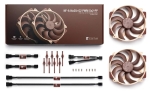 Комплект вентилатори Noctua NF-A14x25r G2 PWM Sx2-PP, 2 x Fan 140mm