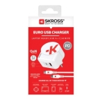 Адаптер-зарядно SKROSS Euro USB Charger AC65PD, USB-A, USB-C