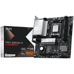 MSI Main Board PRO B850M-G (AM5, 2x DDR5, 1x HDMI, 1xDP, 2x PCI-E x16, 2x M.2, Realtek 8126VB 5G LAN) mATX