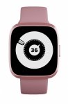 Часовник HiFuture Edge Pink, 1.72" HD Display, Powered by Dual Core, Aerospace-Grade Ultra Light Aluminum Frame, Bluetooth Call, 3D User Interface, 1ATM Waterproof, 24/7 True Heart Rate & Blood Oxygen Sensor, 100+ Sports Mode, Up to 7 days daily use