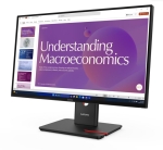 Монитор Lenovo ThinkVision T24D-40 23.8" IPS, 16:9, 1920x1080, 1500:1, 4/6ms, 120Hz, HDMI, DP, RJ-45, USB, Tilt, Swivel, Pivot, Height Adjust Stand