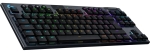 Безжична геймърска клавиатура Logitech G915 X LIGHTSPEED TKL, Черна - 920-012747