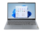 Лаптоп Lenovo IdeaPad Slim 3, 15.6", AMD Ryzen 7 5825U, 16GB RAM, 512GB SSD, AMD Radeon Graphics, Без ОС, Сив - 82XM019ABM