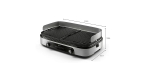 Контактен грил Philips 5000 Series HD6222 - HD6222/90
