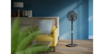 Вентилатор на стойка Philips 3000 Series CX3550, Черен - CX3550/01